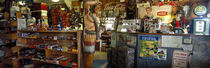 Interiors of a store, Route 66, Hackenberry, Arizona, USA von Panoramic Images