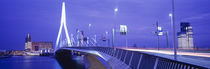 Erasmus Bridge Rotterdam Netherlands von Panoramic Images