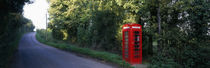 Panorama Print - Telefonzelle, Worcestershire, England, United Kingdom von Panoramic Images