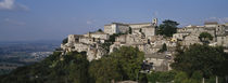 Houses on the top of a hill, Todi, Perugia, Umbria, Italy by Panoramic Images