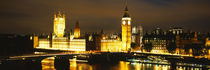  Big Ben, Houses Of Parliament, Westminster, London, England von Panoramic Images
