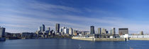 Buildings at the waterfront, Montreal, Quebec, Canada by Panoramic Images