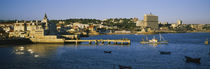 Buildings at the waterfront, Cascais, Lisbon, Portugal by Panoramic Images