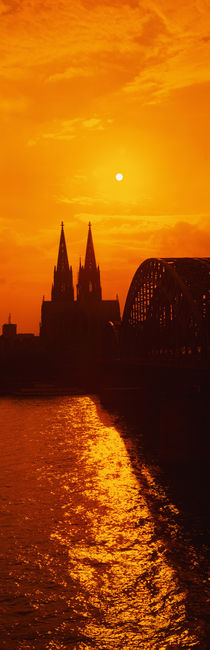 Hohenzollern Bridge, Cologne, Germany by Panoramic Images