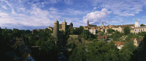 Castle in a city, Bautzen, Saxony, Germany by Panoramic Images