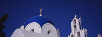 High section view of a church, St George Church, Akrotiri, Santorini, Greece von Panoramic Images