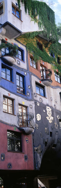 Low angle view of a building, Kunsthaus, Wien, Vienna, Austria by Panoramic Images