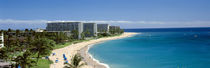 Hotels on the beach, Kaanapali Beach, Maui, Hawaii, USA by Panoramic Images