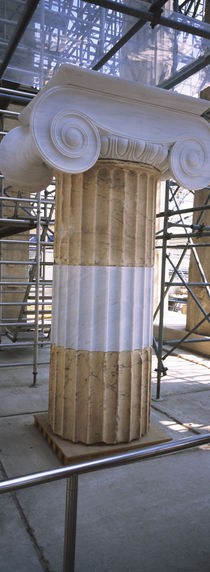 Column in the Acropolis, Athens, Greece von Panoramic Images