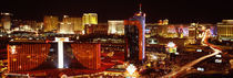 City lit up at night, Las Vegas, Nevada, USA by Panoramic Images