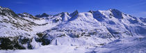 Snow on mountains, Zurs, Austria von Panoramic Images