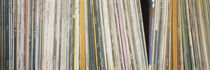 Row Of Music Records, Germany von Panoramic Images