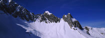 Low angle view of snowcapped mountains, Zurs, Austria by Panoramic Images