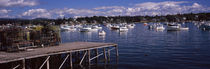 Boats in the sea, Bass Harbor, Hancock County, Maine, USA von Panoramic Images