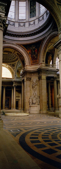 Pantheon Interior Paris France by Panoramic Images