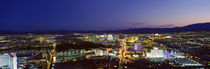 Cityscape at night, The Strip, Las Vegas, Nevada, USA by Panoramic Images