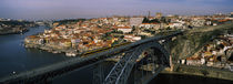 Bridge across a river, Dom Luis I Bridge, Duoro River, Porto, Portugal by Panoramic Images