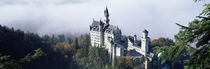 High angle view of a castle, Neuschwanstein Castle, Bavaria, Germany by Panoramic Images