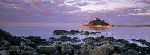 Castle on top of a hill, St Michael's Mount, Cornwall, England by Panoramic Images