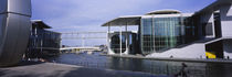 Buildings along a river, Spree River, Berlin, Germany by Panoramic Images