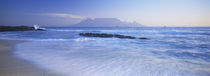 Tide on the beach, Table Mountain, South Africa by Panoramic Images