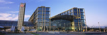 Facade of a railway station, Central Station, Berlin, Germany von Panoramic Images