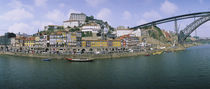 Buildings at the waterfront, Oporto, Douro Litoral, Portugal by Panoramic Images