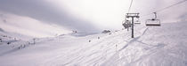 Ski lifts in a ski resort, Kitzbuhel Alps, Wildschonau, Kufstein, Tyrol, Austria by Panoramic Images