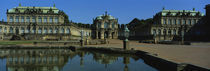 Reflection Of Buildings On Water, Zwinger Palace, Dresden, Germany by Panoramic Images