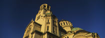 Low angle view of a cathedral, St. Alexander Nevski Cathedral, Sofia, Bulgaria by Panoramic Images