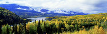 Panoramic View Of A Landscape, Yukon River, Alaska, USA, von Panoramic Images