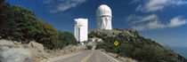 Road leading to observatory, Kitt Peak National Observatory, Arizona, USA von Panoramic Images