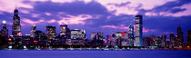 Sunset Chicago IL USA by Panoramic Images