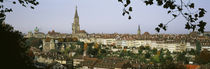 High angle view of a city, Berne, Switzerland von Panoramic Images