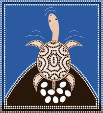 Dreamtime - Longneck Turtle by deboracilli