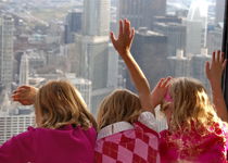 Girls in Pink by Julie Hewitt