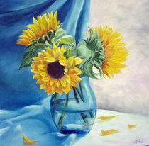 Sunflowers in vase / Sonnenblumen in der Vase by Apostolescu  Sorin