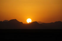 Sonnenuntergang ind Ägypten von Juana Kreßner