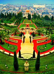 Bahai Gardens by Karina Stinson