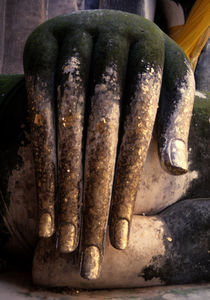 Buddha Hand Wat Sri Chum Sukhothai by James Menges