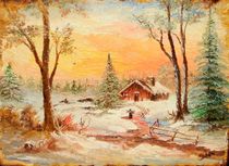 Winter Sunset / Sonnenuntergang im Winter by Apostolescu  Sorin