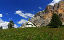 Kapelle in den Alpen by Wolfgang Dufner