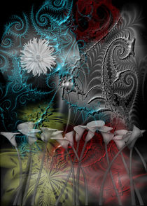 Floral Fractal von regalrebeldesigns