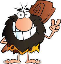 Happy Caveman von hittoon