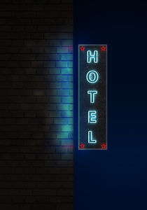 hotel sign by Miro Kovacevic