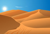 desert dunes by Miro Kovacevic