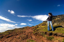 At The Top Of Arthur's Seat von Tamas Katai