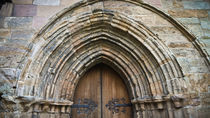 Dunblane Cathedral Rear Door by Buster Brown Photography