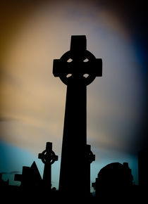Celtic Cross von Buster Brown Photography