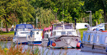 Boats on the Canal by Buster Brown Photography